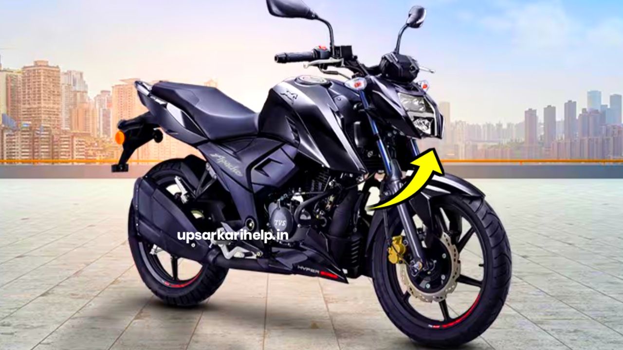 TVS Apache RTR 160 बाइक, केवल ₹2585 रुपए की सरल EMI पर